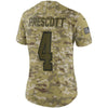 Image of Dak Prescott Dallas Cowboys Women's Salute to Service Limited Jersey – Camo 2019