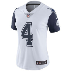 Dak Prescott Dallas Cowboys Women's Vapor Untouchable Color Rush Limited Jersey – White 2019