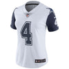 Image of Dak Prescott Dallas Cowboys Women's Vapor Untouchable Color Rush Limited Jersey – White 2019