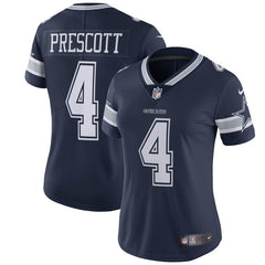 Dak Prescott Dallas Cowboys Women's Vapor Untouchable Limited Jersey - Navy 2019