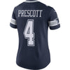 Image of Dak Prescott Dallas Cowboys Women's Vapor Untouchable Limited Jersey - Navy 2019