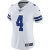 Image of Dak Prescott Dallas Cowboys Women's Vapor Untouchable Limited Jersey - White 2019