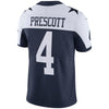 Image of Dak Prescott Dallas Cowboys Youth Alternate Vapor Untouchable Limited Player Jersey - Navy 2019