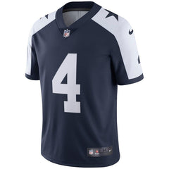 Dak Prescott Dallas Cowboys Youth Alternate Vapor Untouchable Limited Player Jersey - Navy 2019