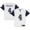 Image of Dak Prescott Dallas Cowboys Youth Color Rush Game Jersey - White 2019