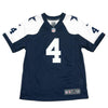 Image of Dak Prescott Dallas Cowboys Youth Throwback Game Jersey - Navy 2019