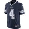 Image of Dak Prescott Dallas Cowboys Youth Vapor Untouchable Limited Player Jersey - Navy 2019