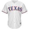 Image of Dak Prescott Texas Rangers Majestic NFL x MLB Crossover Cool Base Player Jersey - White 2019