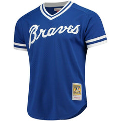 Dale Murphy Atlanta Braves Mitchell & Ness Cooperstown Mesh Batting Practice Jersey – Royal 2019