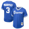 Image of Dale Murphy Atlanta Braves Mitchell &amp; Ness Youth Cooperstown Collection Mesh Batting Practice Jersey – Royal 2019