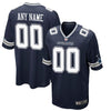 Image of Dallas Cowboys Custom Game Jersey - Navy 2019