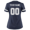 Image of Dallas Cowboys Women's Custom Game Jersey - Navy 2019