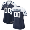 Image of Dallas Cowboys Women's Custom Throwback Game Jersey - Navy 2019