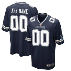Dallas Cowboys Youth Custom Game Jersey - Navy 2019