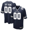 Image of Dallas Cowboys Youth Custom Game Jersey - Navy 2019