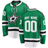 Image of Dallas Stars Home Breakaway Custom Jersey - Green 2019