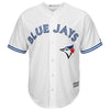 Image of Dalton Pompey Toronto Blue Jays Majestic Cool Base Player Jersey - White 2019