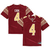 Image of Dalvin Cook Florida State Seminoles Youth Alumni Game Jersey - Garnet 2019