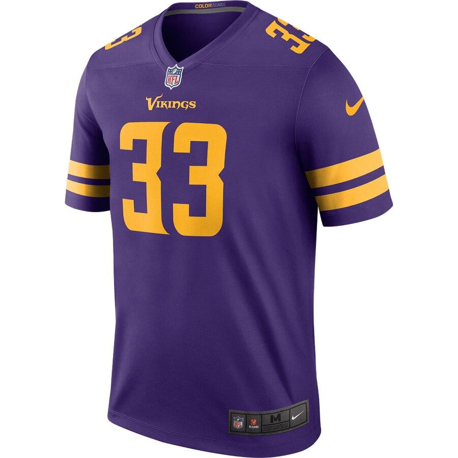 Dalvin Cook Minnesota Vikings Color Rush Legend Jersey - Purple 2019