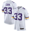 Image of Dalvin Cook Minnesota Vikings Player Game Jersey – White 2019