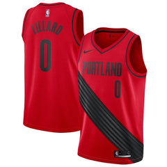 Damian Lillard Portland Trail Blazers Swingman Jersey - Statement Edition – Red 2019