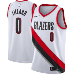 Damian Lillard Portland Trail Blazers Swingman Jersey White - Association Edition 2019