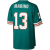 Image of Dan Marino Miami Dolphins Mitchell &amp; Ness Retired Player Vintage Replica Jersey - Aqua 2019