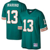 Image of Dan Marino Miami Dolphins Mitchell &amp; Ness Retired Player Vintage Replica Jersey - Aqua 2019