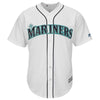 Image of Dan Vogelbach Seattle Mariners Majestic Home Cool Base Player Jersey - White 2019