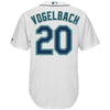 Image of Dan Vogelbach Seattle Mariners Majestic Home Cool Base Replica Player Jersey - White 2019