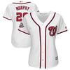 Image of Daniel Murphy Washington Nationals Majestic Women's All-Star Game Home Cool Base Player Jersey – White 2019