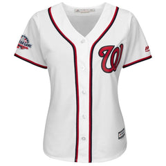 Daniel Murphy Washington Nationals Majestic Women's All-Star Game Home Cool Base Player Jersey – White 2019