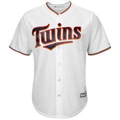 Daniel Santana Minnesota Twins Majestic Cool Base Player Jersey - White 2019