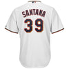 Image of Daniel Santana Minnesota Twins Majestic Cool Base Player Jersey - White 2019