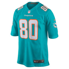 Danny Amendola Miami Dolphins New Game Jersey – Aqua 2019