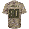 Image of Danny Amendola Miami Dolphins Youth Salute to Service Game Jersey - Camo 2019