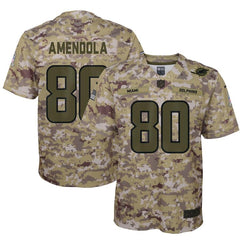 Danny Amendola Miami Dolphins Youth Salute to Service Game Jersey - Camo 2019