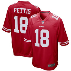 Dante Pettis San Francisco 49ers Player Game Jersey – Scarlet 2019