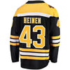 Image of Danton Heinen Boston Bruins Youth Breakaway Player Jersey - Black 2019