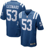 Image of Darius Leonard Indianapolis Colts Player Game Jersey – Royal 2019