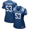 Image of Darius Leonard Indianapolis Colts Women's Game Jersey – Royal 2019