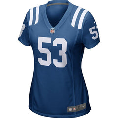 Darius Leonard Indianapolis Colts Women's Game Jersey – Royal 2019