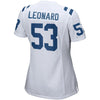 Image of Darius Leonard Indianapolis Colts Women's Game Jersey - White 2019