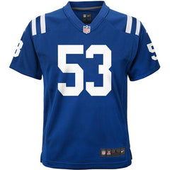 Darius Leonard Indianapolis Colts Youth Game Jersey – Royal 2019