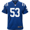 Image of Darius Leonard Indianapolis Colts Youth Game Jersey – Royal 2019