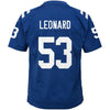 Image of Darius Leonard Indianapolis Colts Youth Game Jersey – Royal 2019