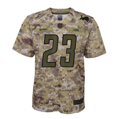 Darius Slay Jr Detroit Lions Youth Salute to Service Game Jersey - Camo 2019