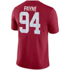 Image of Da'Ron Payne Alabama Crimson Tide Game Jersey – Crimson 2019