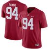 Image of Da'Ron Payne Alabama Crimson Tide Game Jersey – Crimson 2019
