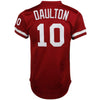 Image of Darren Daulton Philadelphia Phillies Mitchell &amp; Ness Cooperstown Mesh Batting Practice Jersey - Red 2019